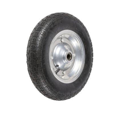 Roată pentru roabă Micul Fermier 3.50-7, cu jantă gri, pentru grădină