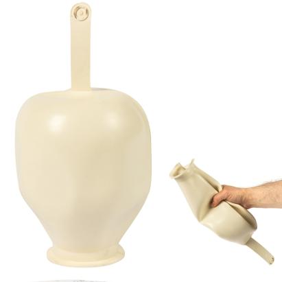 Membrană (burduf) cauciuc pentru hidrofor 24L albă, cu coadă