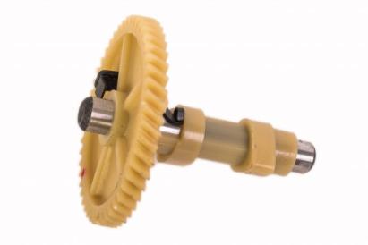 Ax cu came pentru motor pe benzină 6.5 HP, roată din plastic – Micul Fermier GF-0610