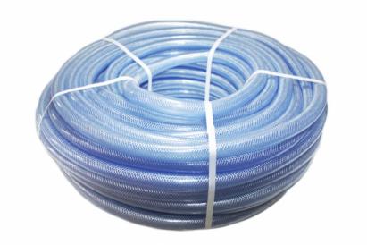 Furtun apă transparent cu inserție 1/2" (50 m) Micul Fermier, pentru grădină