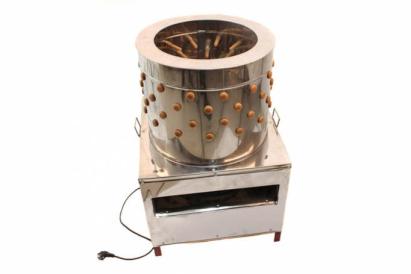 Deplumator păsări WQ-60 cu cuvă din inox, pentru 3–5 păsări, uz gospodăresc