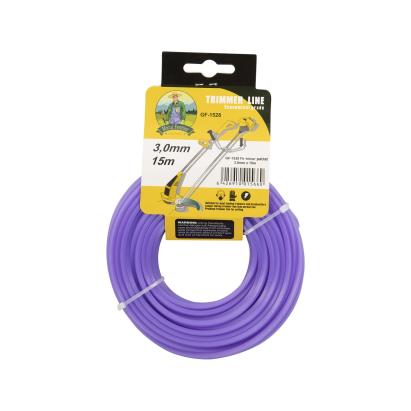Fir pentru motocoasă și trimmer Micul Fermier, pătrat, 3,0 mm, 15 m