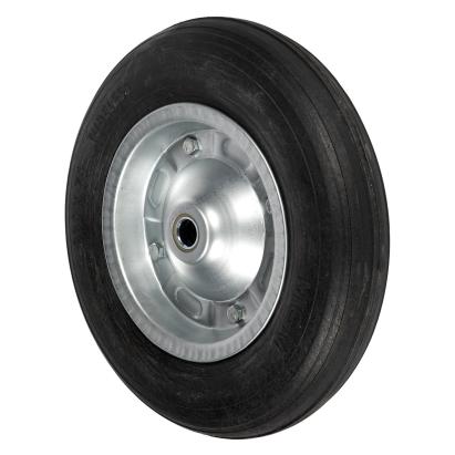 Roată pentru căruț Micul Fermier 3.35-75, cauciuc plin cu jantă metalică