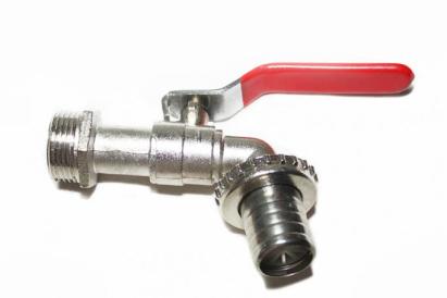 Canea cu bilă 3/4” cu adaptor pentru furtun Micul Fermier GF-0215