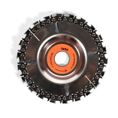 Set 5 discuri cu lanț 100 mm (22T) pentru polizor unghiular, Micul Fermier