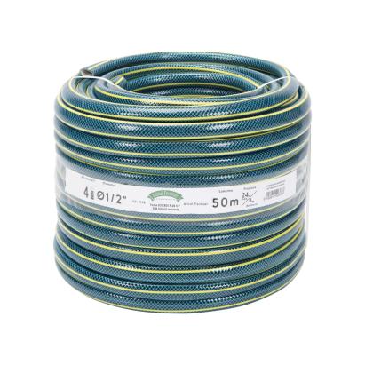 Furtun de grădină Bluebos Plus 1/2" 50 m, 4 straturi, clasa 3 – Micul Fermier