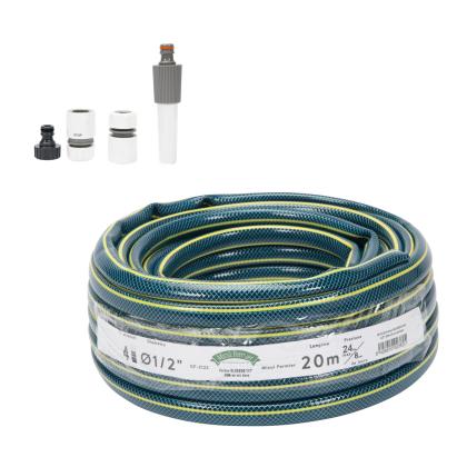Furtun de grădină BLUEBOS PLUS 1/2" 20 m cu set duze și conectori