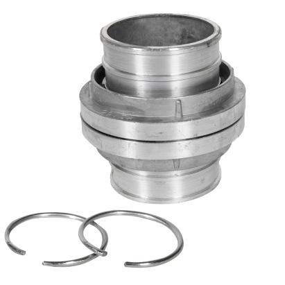 Set 2 racorduri 4" Micul Fermier pentru furtun de irigații/pompier, cuplă rapidă