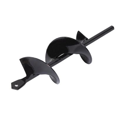 Burghiu de pământ pentru bormașină Micul Fermier, 6 cm, 22 cm, oțel rezistent