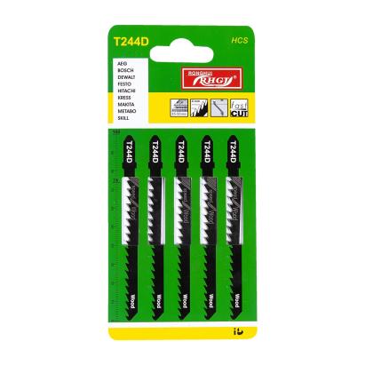 Set 5 lame T244D pentru fierăstrău pendular, tăiere rapidă în lemn