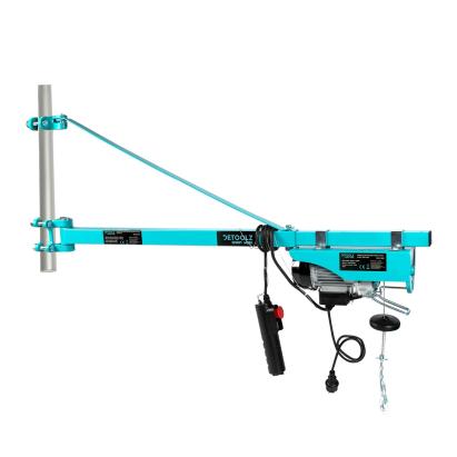 Troliu electric tip macara Detoolz DZ-C262, 250 kg, 450 W, cablu 3 mm