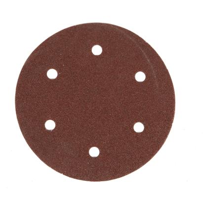 Set 10 discuri abrazive P80 Detoolz, 215 mm, 6 găuri pentru șlefuit