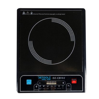 Plită cu inducție ceramică Detoolz DZ-CB102, 1500W, touch, 7 programe