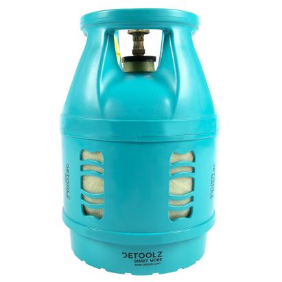 Butelie compozit reîncărcabilă 6 kg / 14 L Detoolz DZ-CB104, cu vizor nivel