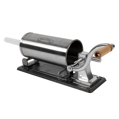 Mașină de umplut cârnați 4 kg din inox, cu 5 pâlnii – Micul Fermier