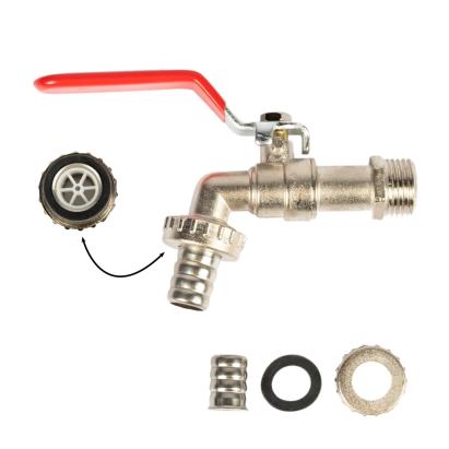 Canea 1/2 cu robinet cu bilă și adaptor pentru furtun, set 14 buc