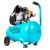 Compresor aer Detoolz 50L cu ulei, 1680W, 206 l/min, 8 bar, 2 prize