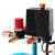 Compresor aer Detoolz 50L cu ulei, 1680W, 206 l/min, 8 bar, 2 prize