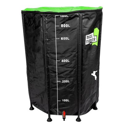 Rezervor de apă pliabil 1000 L cu robinet, Micul Fermier, portabil