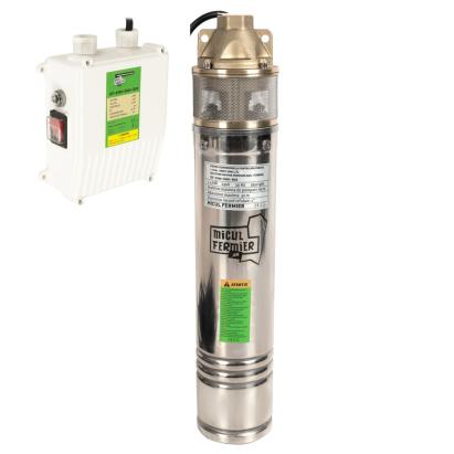 Pompă submersibilă Micul Fermier pentru apă curată, 1.3 kW, 3000 l/h, 60 m