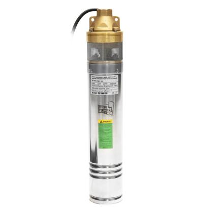 Pompă submersibilă Micul Fermier 2 kW, 3000 l/h, 100 m, 2 turbine, cu panou comandă