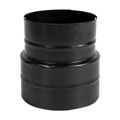 Reducție burlan sobă 120–130 mm, finisaj gri mat, Micul Fermier