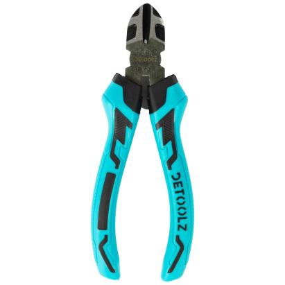 Clește tăietor Detoolz 160 mm cu mâner antiderapant pentru sârmă și cabluri