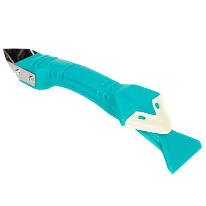 Racletă Detoolz pentru finisare silicon, cu tăietor pentru cartușe