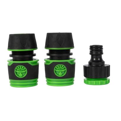 Set 3 conectori rapizi pentru furtun 1/2" Micul Fermier G01 – cuplare usoara