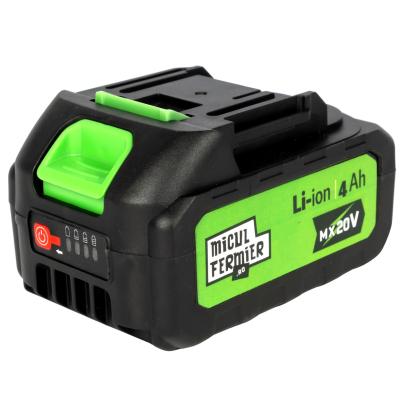Acumulator Li-Ion Micul Fermier 20V 4Ah, MX20V, cu indicator LED