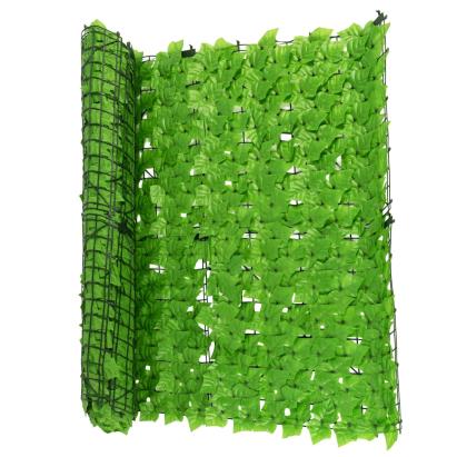 Gard viu artificial Micul Fermier 1x3 m, frunze dese model G01 pentru intimitate