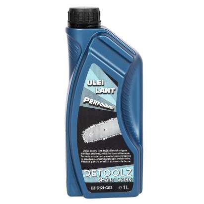 Ulei pentru lanț drujbă Detoolz Performance 1L G02, aderență mare