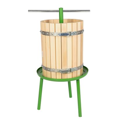 Teasc pentru struguri Micul Fermier 32L cu suport, manual, pentru must si vin
