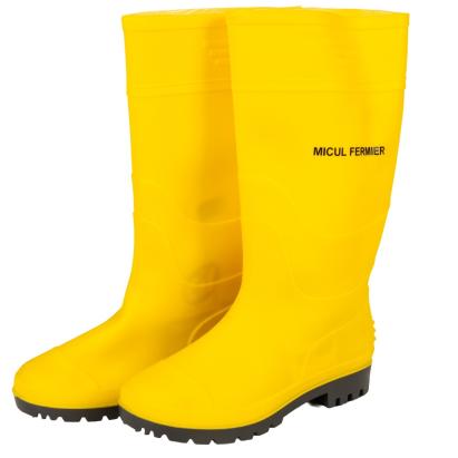Cizme de cauciuc Micul Fermier, mărimea 43, galbene – impermeabile G01