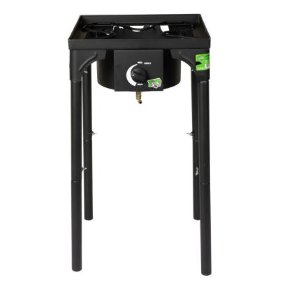 Pirostrie pătrată Micul Fermier 6 kW, 1 arzător, înălțime ajustabilă 42–72 cm