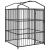 Padoc pentru câini de exterior, cu acoperiș, 150 x 150 x 210 cm GartenMobel Dekor