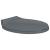 Capac WC cu închidere silențioasă, gri, oval GartenMobel Dekor