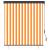 Jaluzea tip rulou de exterior, alb și portocaliu, 140 x 250 cm GartenMobel Dekor