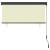 Jaluzea tip rulou de exterior, crem, 140 x 250 cm GartenMobel Dekor
