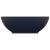 Chiuvetă de lux, albastru mat, 40x33 cm, ceramică, formă ovală GartenMobel Dekor