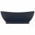Chiuvetă lux preaplin albastru mat 58,5x39 cm ceramică oval GartenMobel Dekor