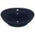 Chiuvetă lux preaplin albastru mat 58,5x39 cm ceramică oval GartenMobel Dekor