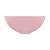 Chiuvetă baie lux, roz mat, 32,5x14 cm, ceramică, rotund GartenMobel Dekor