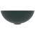 Chiuvetă de baie, verde închis, ceramică, rotund GartenMobel Dekor