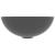 Chiuvetă de baie, gri închis, ceramică, rotund GartenMobel Dekor