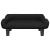 Pat de câini, negru, 70x40x24 cm, catifea GartenMobel Dekor