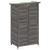 Magazie de unelte pentru grădină gri 83x57x140cm lemn masiv pin GartenMobel Dekor