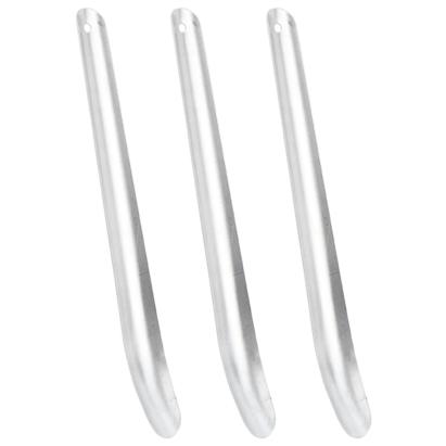 Raclete transpirație pentru cai, 3 buc., argintiu, aluminiu GartenMobel Dekor