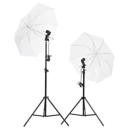 Kit lumini studio foto, trepiede+umbrele GartenMobel Dekor