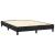 Pat box spring cu saltea, negru, 140x200 cm, catifea GartenMobel Dekor